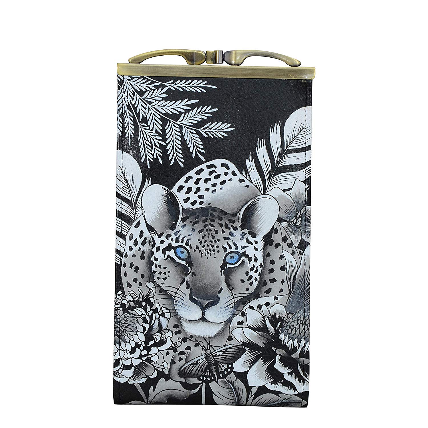 Anuschka Damen Double Eyeglass Case-1009 Geldbörse