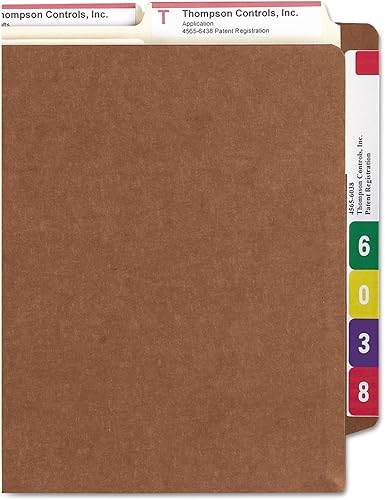 Miniatura 4 de Smead 74795 Archivo Exp TUFF de 7 pulgadas Bolsillos Recto Legal Redrope 5Caja