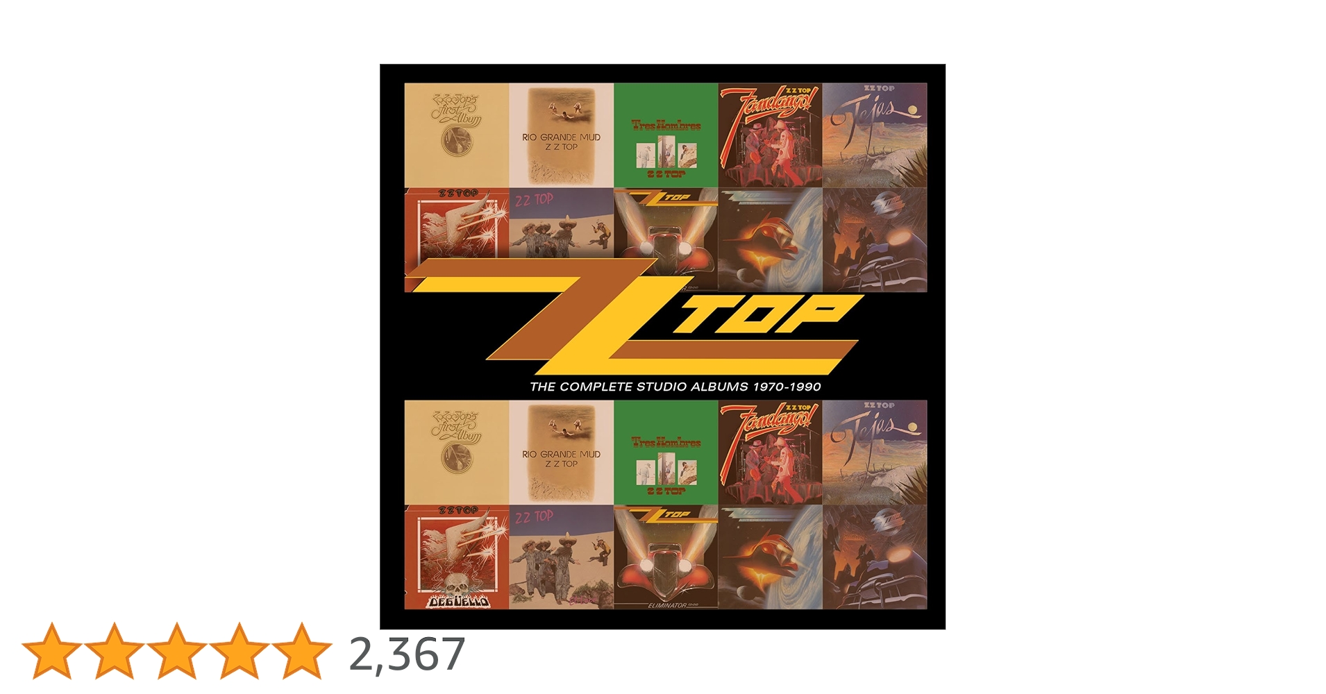 Amazon.co.jp: ZZ Top: The Complete Studio Albums 1970-1990