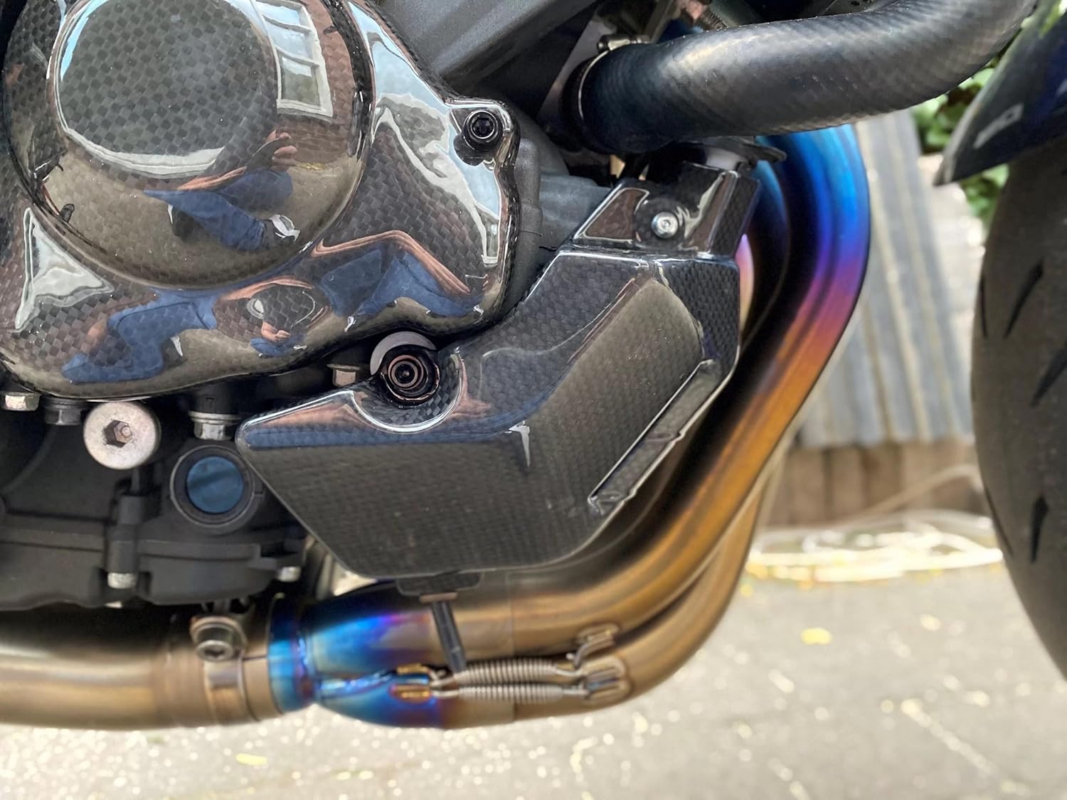 MT09 Coolant Fluid Cover 100% Full Pure Carbon Fiber Water Cooler Cover Fairing For YAMAHA MT 09 FZ09 FZ 09 2013-2016 2017 2018 2019 2020 2021 2022 2023