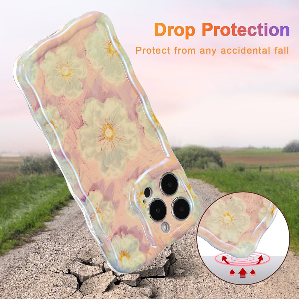 ❃ローズ❃ Amazon.com: EYZUTAK Case for iPhone 16 Pro, Colorful Retro