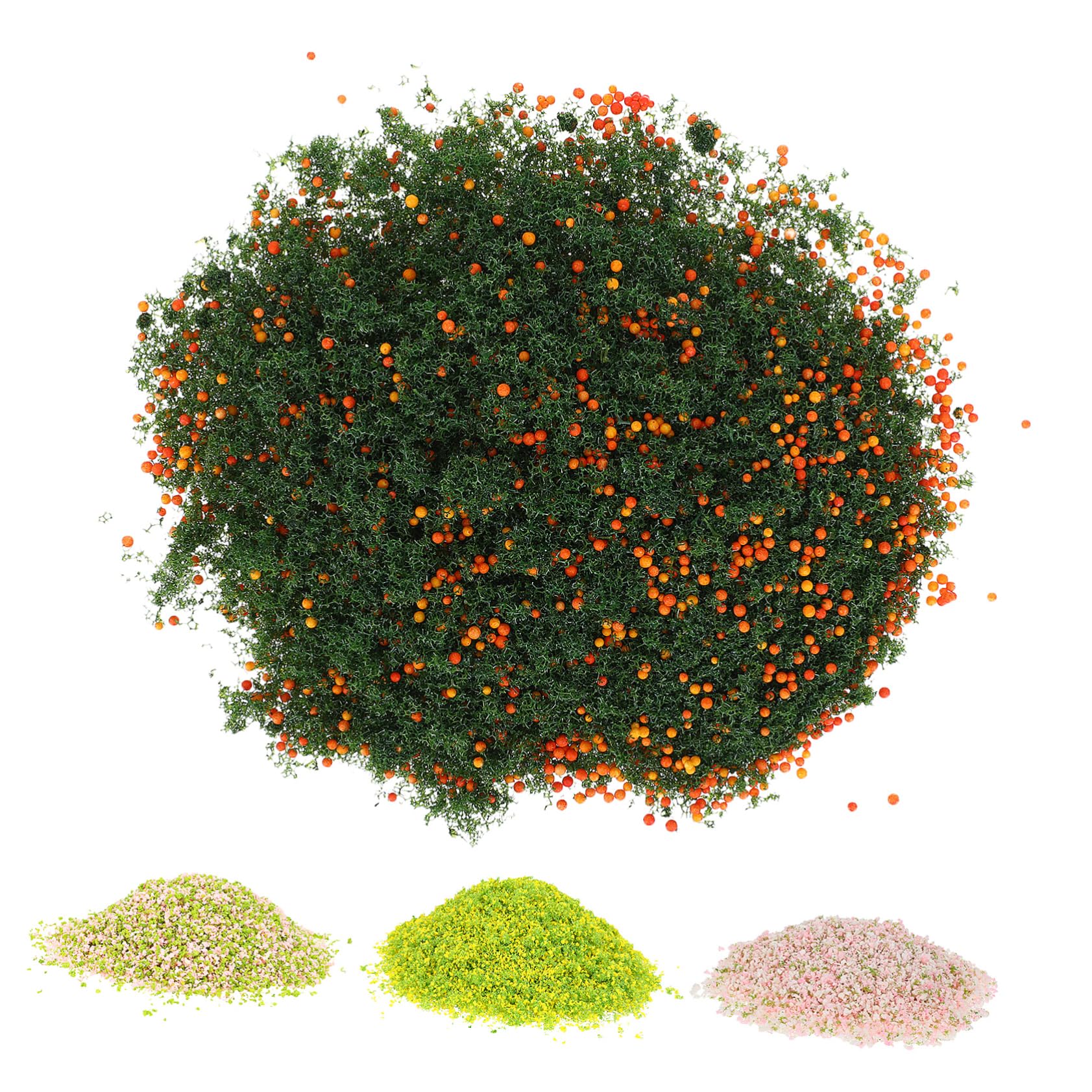 SEWOART Pack DIY Model Foliage Tufts Diorama Materials Kit for Model Building Scenery Basing Supplies Miniature Foliage Grass for Railroad Scenery