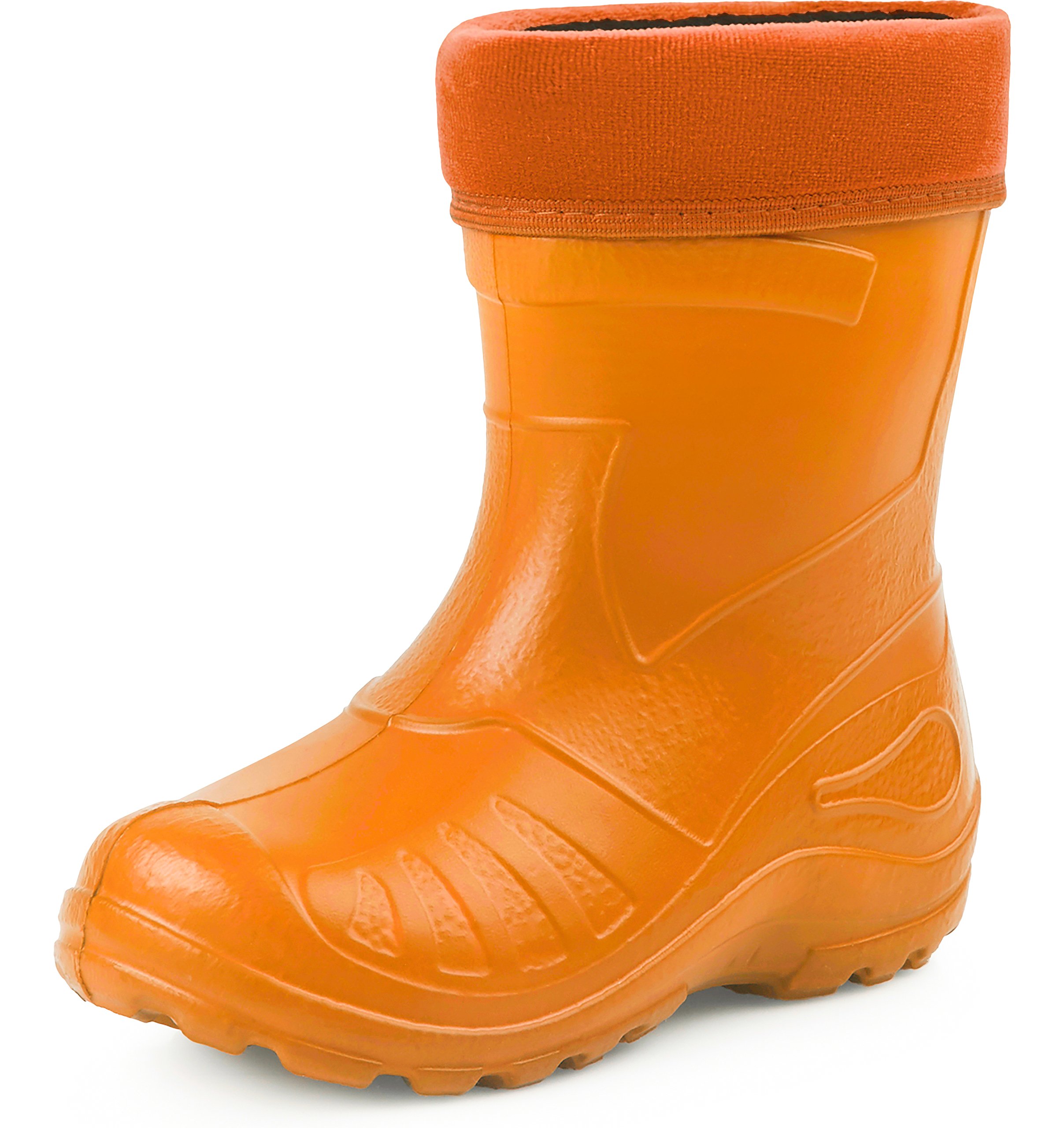 Ladeheid Gummistiefel Kinder federleichte und wasserdichte Eva Thermo Regenstiefel Gummistiefel gefüttert KL050