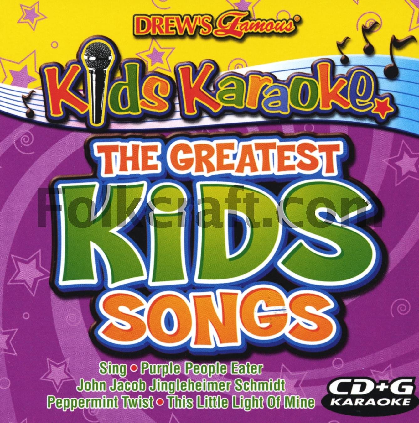 Drew's Famous Kids Karaoke Greatest Kids Various Artists Amazon.es
