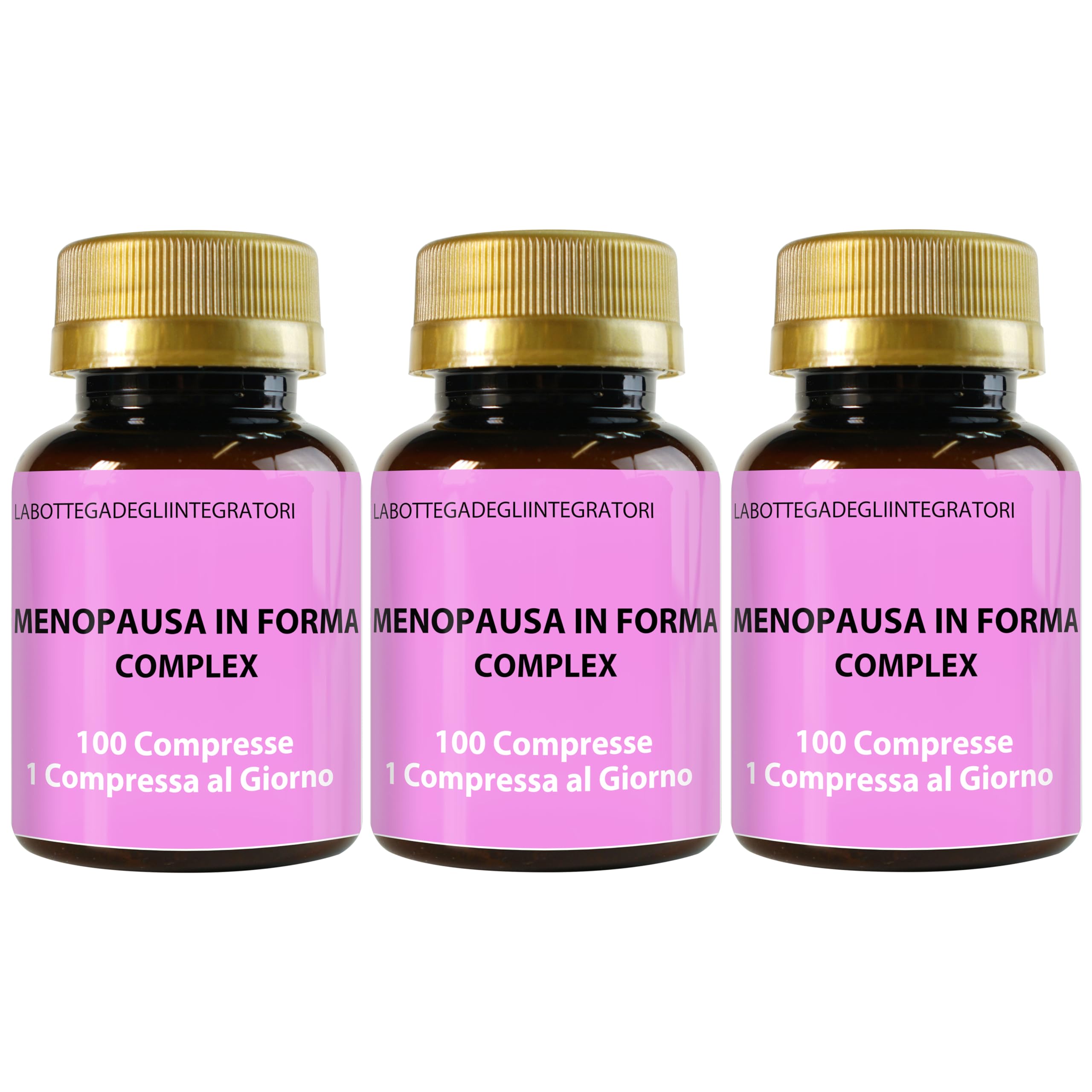 Kudzu e Trifoglio Rosso Ricchi in Isoflavoni, con Cimicifuga Agnocasto Moringa Salvia Dioscorea Verbena | Menopausa In Forma Complex 300 Compresse | Metabolismo, Peso, Rilassamento, Vampate