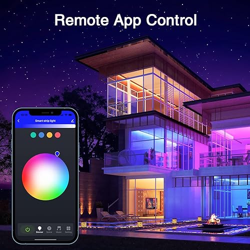 Miniatura 7 de OHMAXX Retroiluminación LED de Smart TV y lámpara de noche inteligente