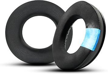 GVOEARS Cooling Gel Ear Pads for Beyerdynamic DT770, DT990, DT880, MMX300, DT1770, DT1990 Headphones, Sport Fabric Exterior, Enhanced Foam, Cooler for Longer | Black