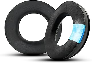 GVOEARS Cooling Gel Ear Pads for DT770, DT880, DT990, DT 770 PRO, DT 880 PRO, DT 990 PRO Headphones, Replacement Cushions with Sport Fabric Exterior, Cooler for Longer | Black
