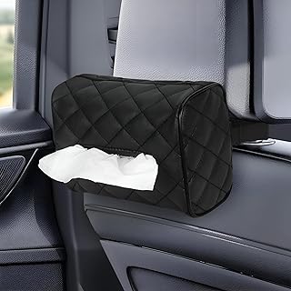 Car tissue holder - a global handkerchief for the rear seat, a built -in sunscreen box for easy access and hygiene on the road
