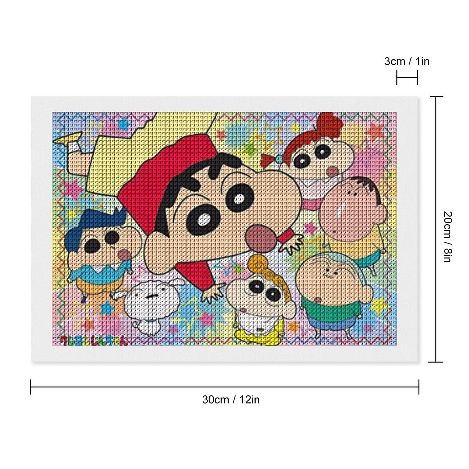 Amazon.co.jp: クレヨンしんちゃん ダイヤモンドアート 四角い