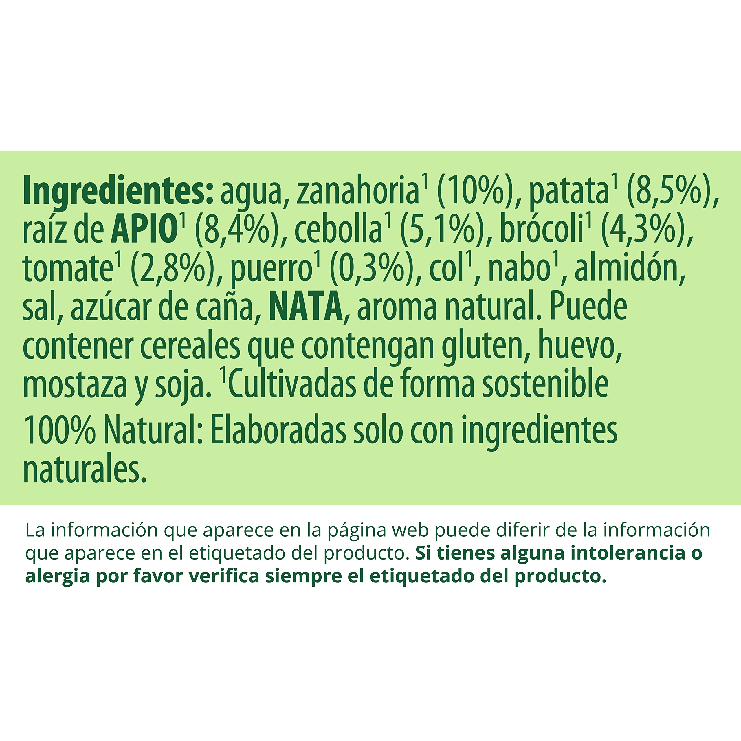 Knorr Crema Ligeresa Verduras de la Huerta 500ml - Pack de 12