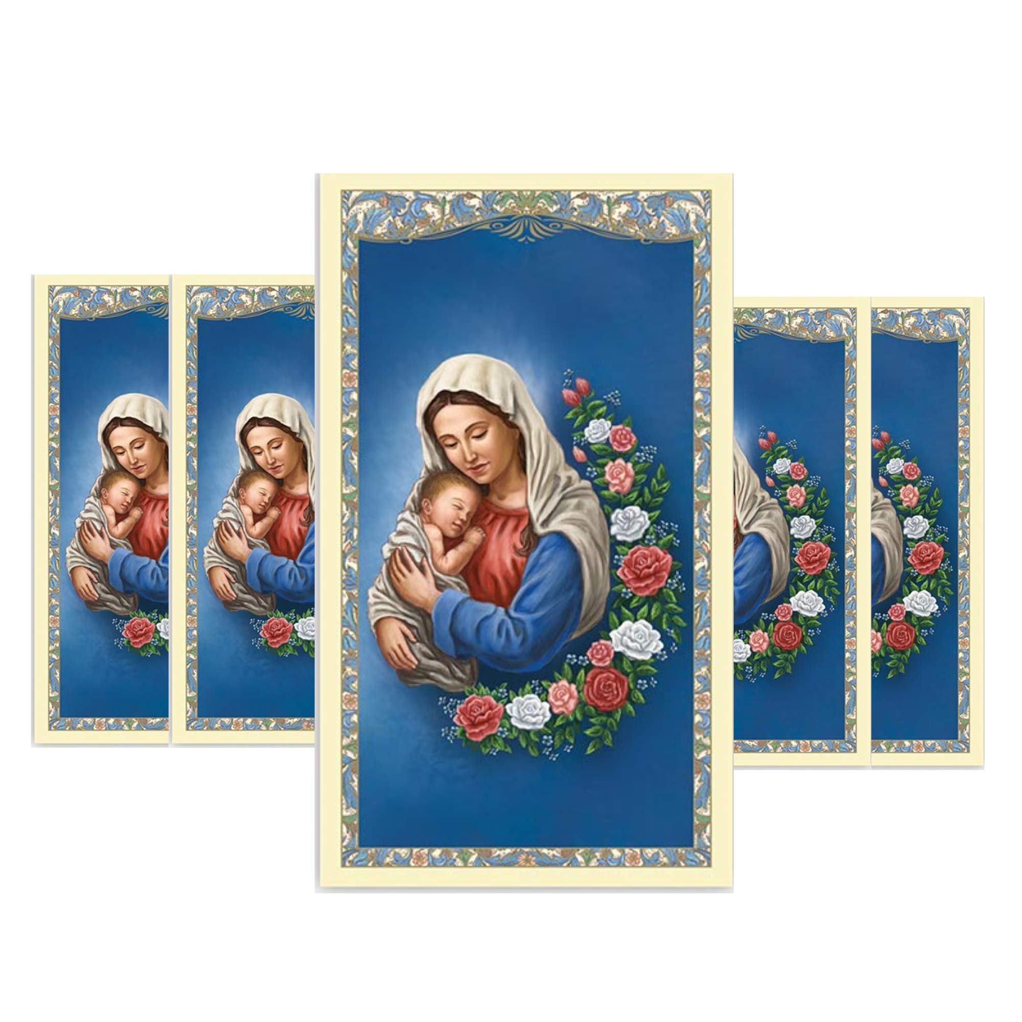 Amazon.com: Needzo Heart of a Mother Holy Card with St. Therese