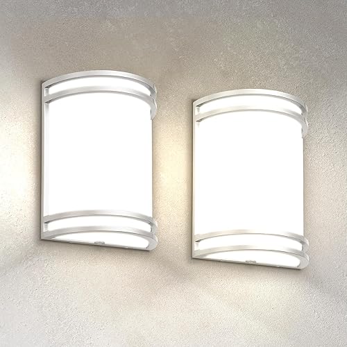 Miniatura 1 de ASD Lámpara LED de montaje en pared para exteriores, moderna iluminación de aplique de pared de níquel cepillado, 15 W, 3000 K, 4000 K, 5000 K,