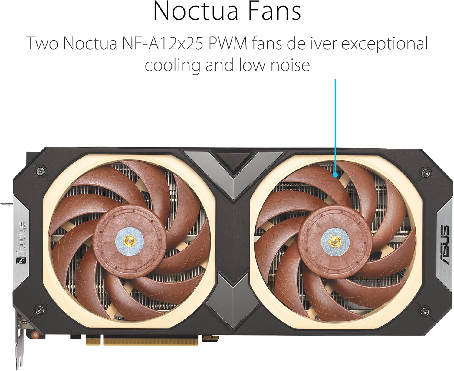 ASUS NVIDIA GeForce RTX 4080 Noctua OC Edition Scheda Grafica, 16 GB GDDR6X 256-bit 22,4 Gbps PCIE 4.0, GPU Tweak III, RTX4080-O16G-NOCTUA ASUS NVIDIA GeForce RTX 4080 Noctua OC Edition Scheda Grafica, 16 GB GDDR6X 256-bit 22,4 Gbps PCIE 4.0, GPU Tweak III, RTX4080-O16G-NOCTUA