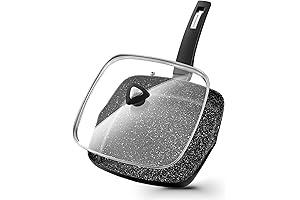 KOCH SYSTEME 9.5 Inch Nonstick Square Grill Pan