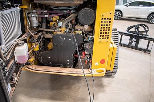 Miniatura 4 de Forney 52878 Cables de batería de puente, refuerzo resistente #2 con abrazaderas de 500 amperios, 25 pies, negro y rojo