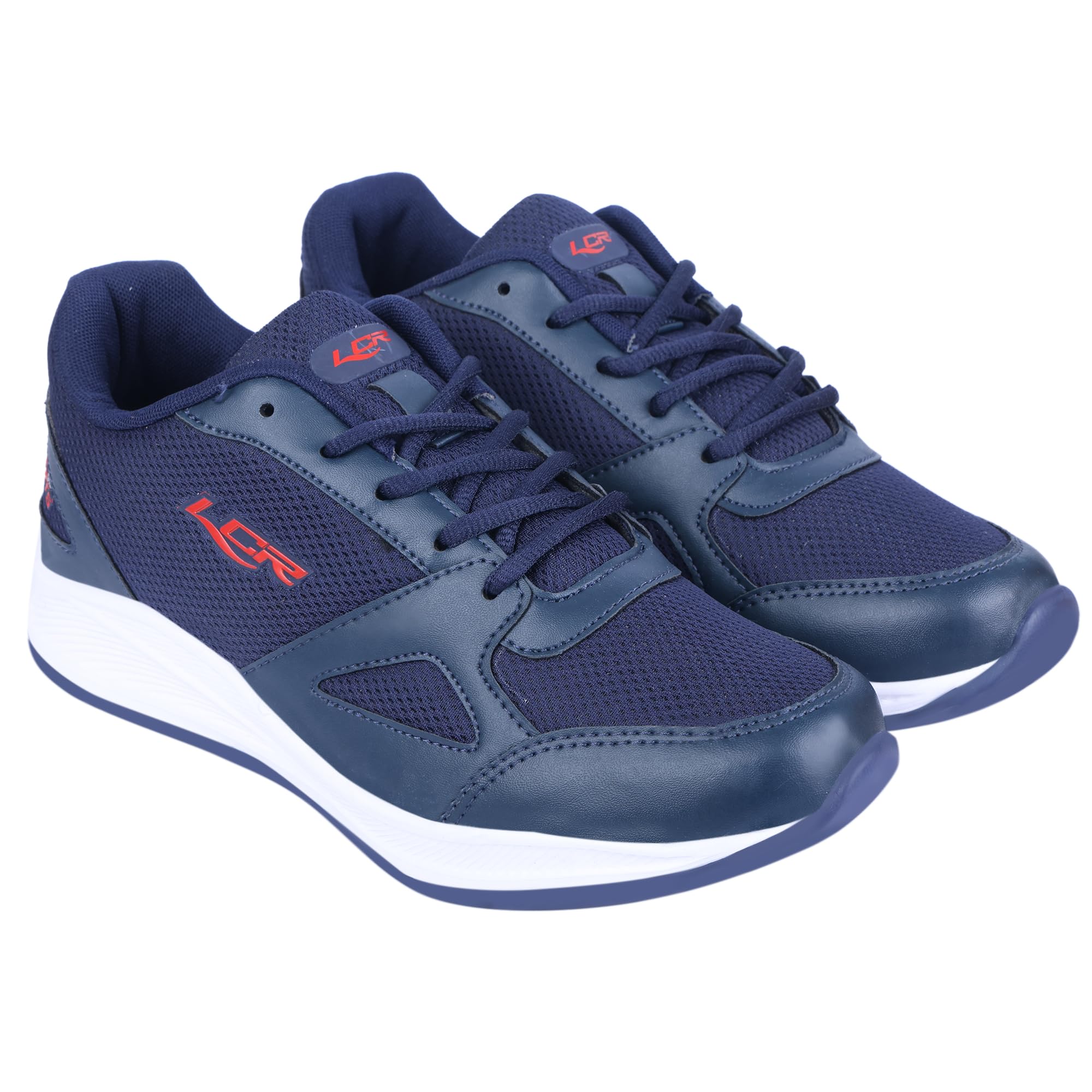Lancer Mens WONDER-6NBL-RED1 Navy Red Running Shoe (B0CV9S566W) Amazon Price History, Amazon Price Tracker