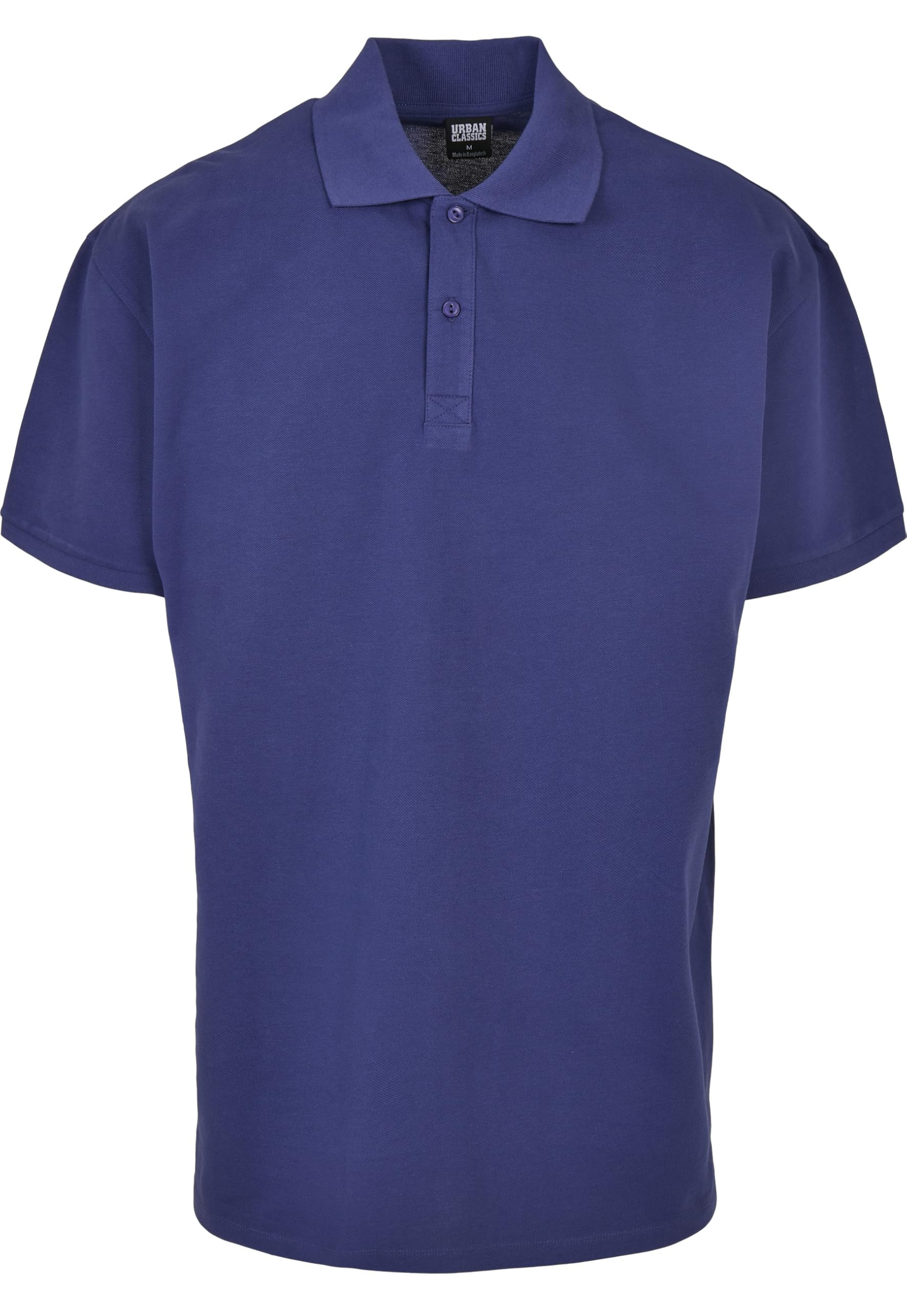 Urban Classics Men's Oversized Polo Shirt, Bluelight, XS
