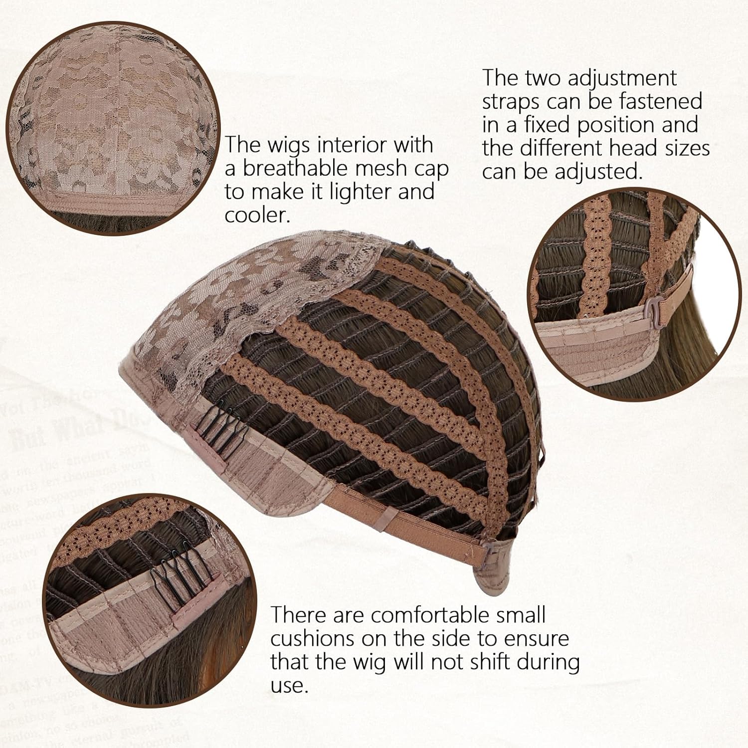 SUKRI Dark Brown Bob Wigs with Bangs for Women Short Wavy Shoulder Length Bob Wig Natural Color Heat Resistant Hair for Daily 12 Inch - Image 8