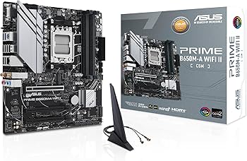 Amazon | ASUS AMD B650 Micro-ATXマザーボード、DDR5、PCIe 5.0 M.2