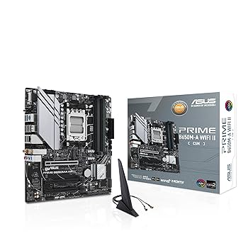 ASUS AMD B650 搭載 Socket AM5 対応 Micro-ATX ASUS Socket AM5 AMD B650 MicroATX WiFi+Bluetoothモジュール