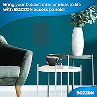 Vista 6 de Panel de acceso para paneles de yeso, 12 x 16 pulgadas, cubierta de orificio de pared, puerta de acceso, panel de acceso de fontanería para paneles