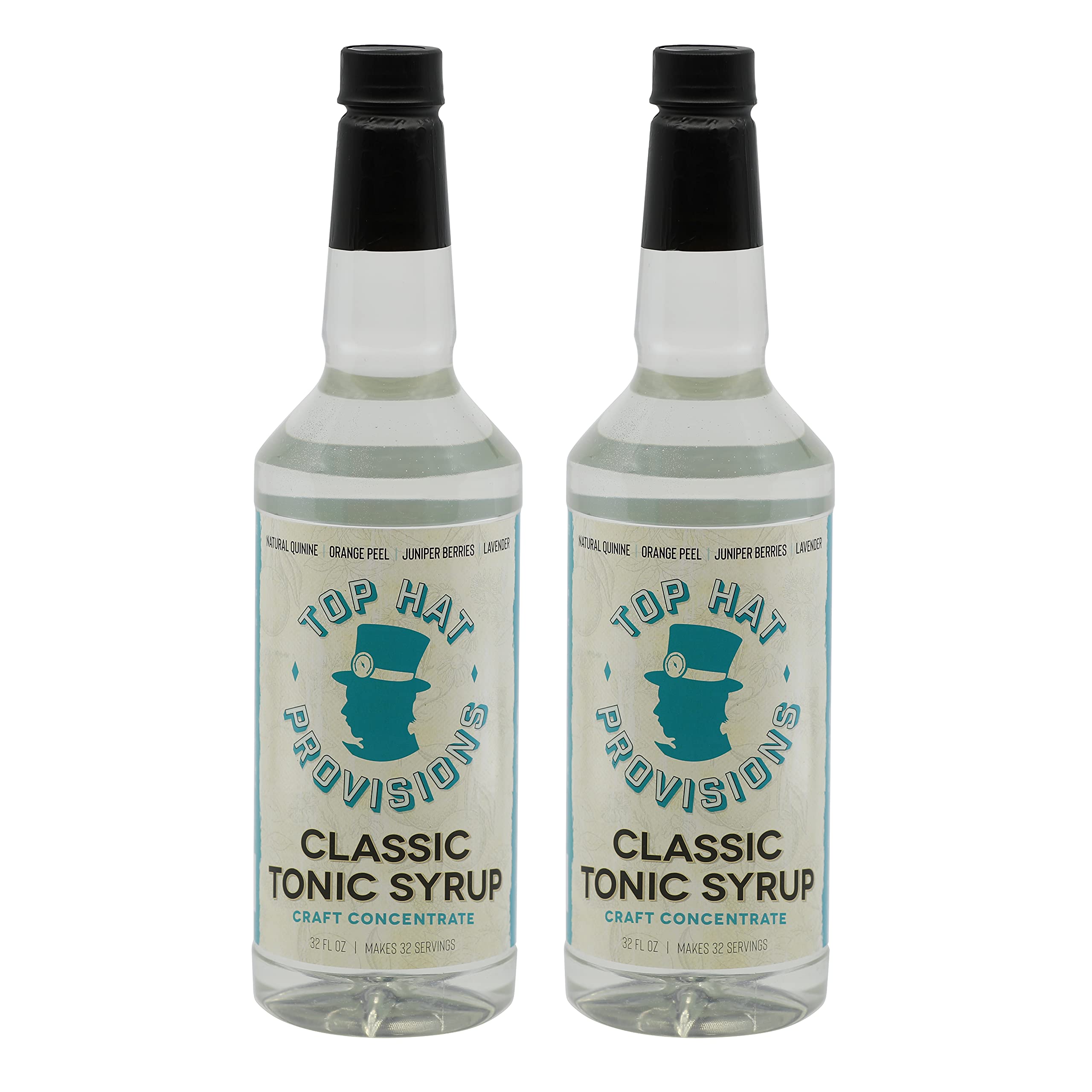 Buy Top Hat Classic Tonic Concentrate Add Syrup Mix with Club Soda or Seltzer, Premium Mixer