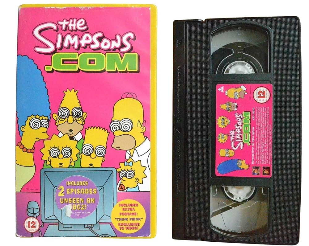 Amazon.com: The Simpsons [VHS] : Dan Castellaneta, Nancy