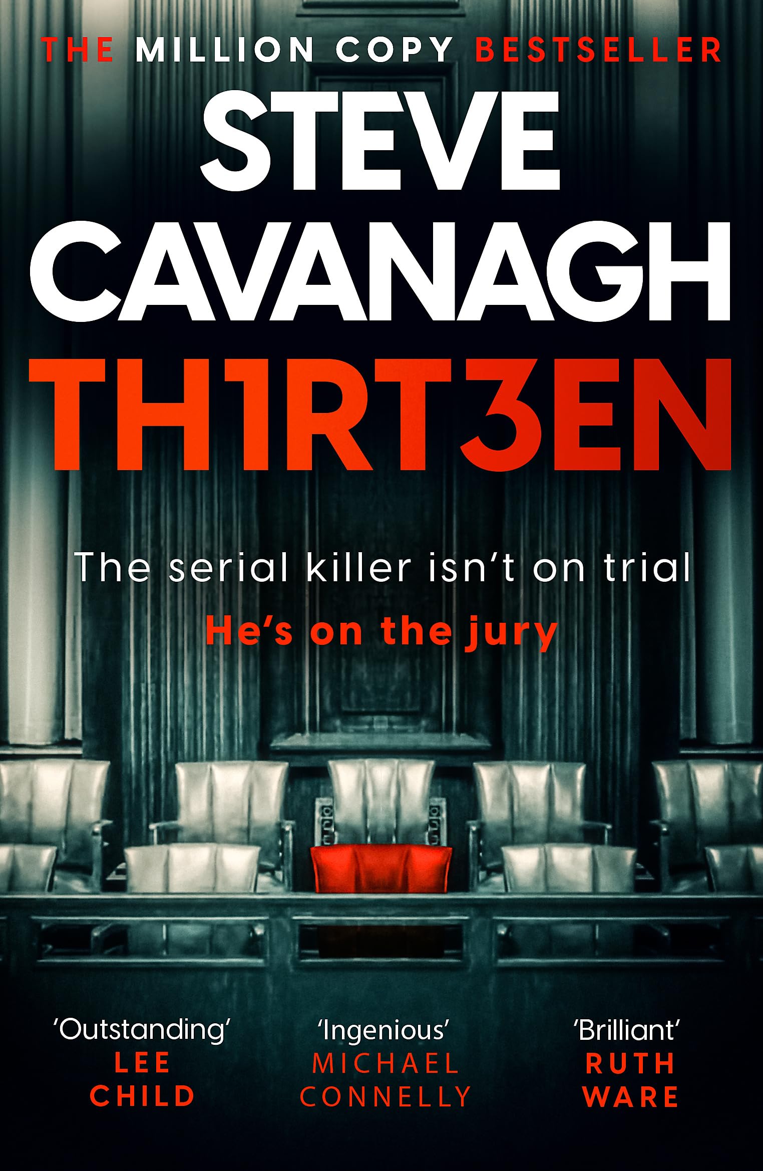 Thirteen: The serial killer isn't on trial. He's on the jury (Eddie Flynn)