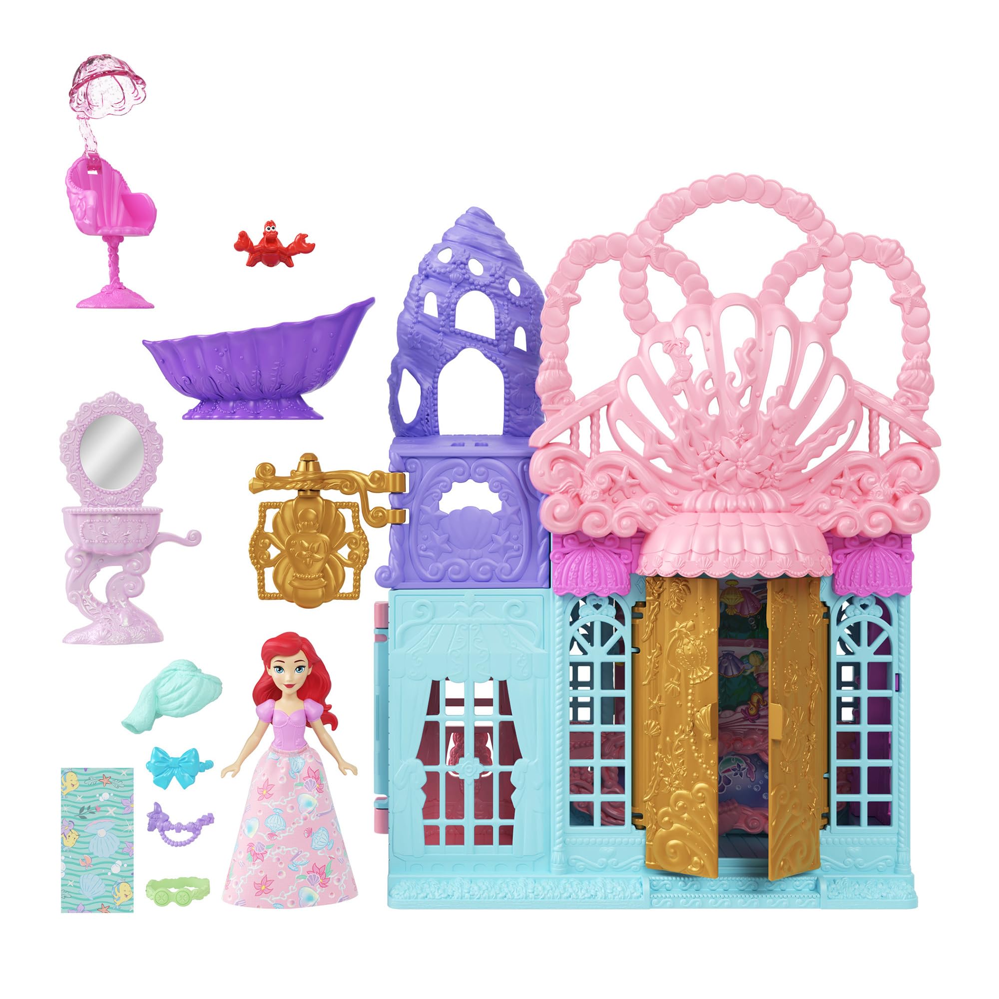 Amazon.co.jp: マテル ディズニープリンセス たのしいおみせ アリエル