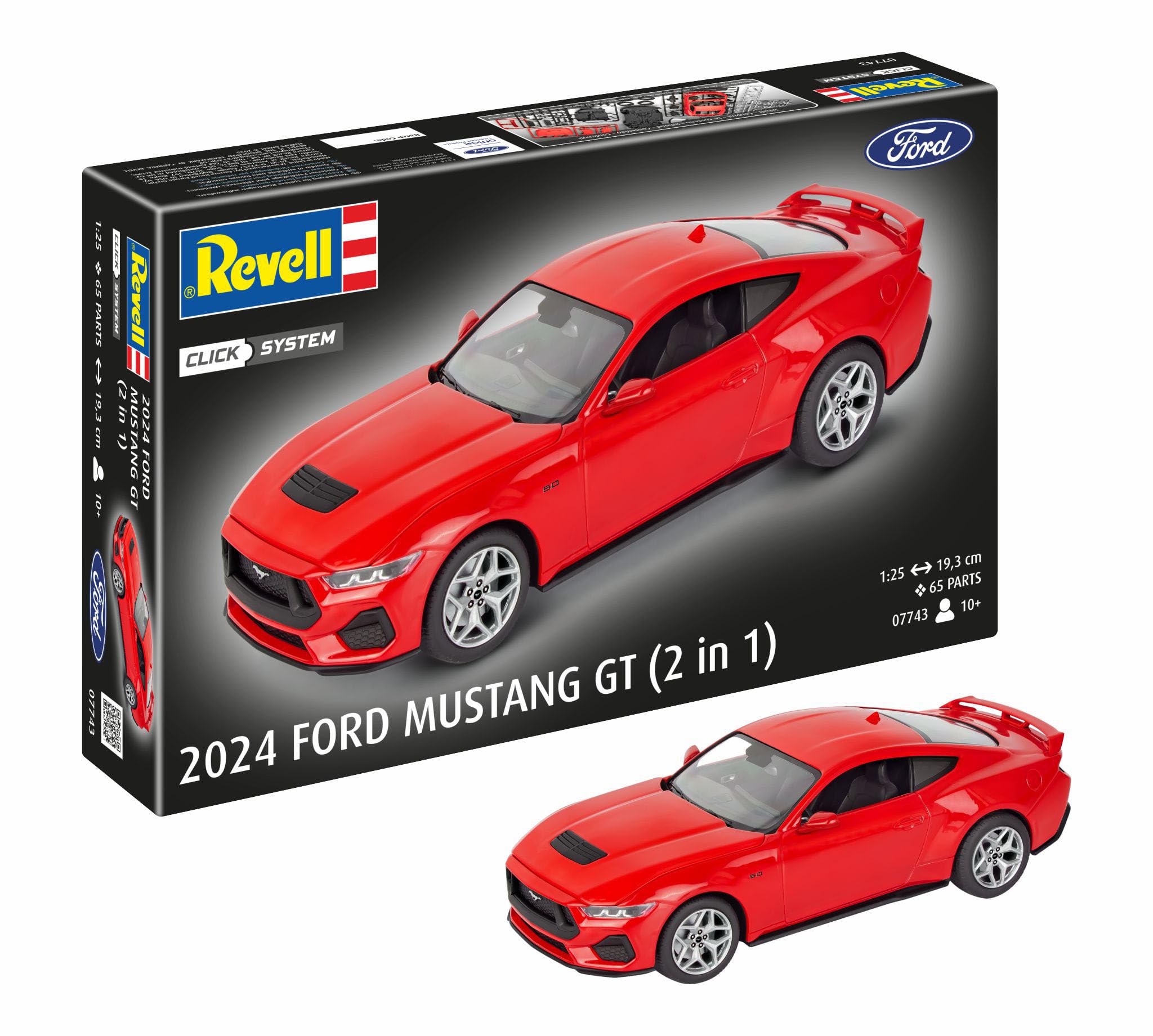 Amazon | ドイツレベル 1/25 2024 フォード・マスタング GT (イージー
