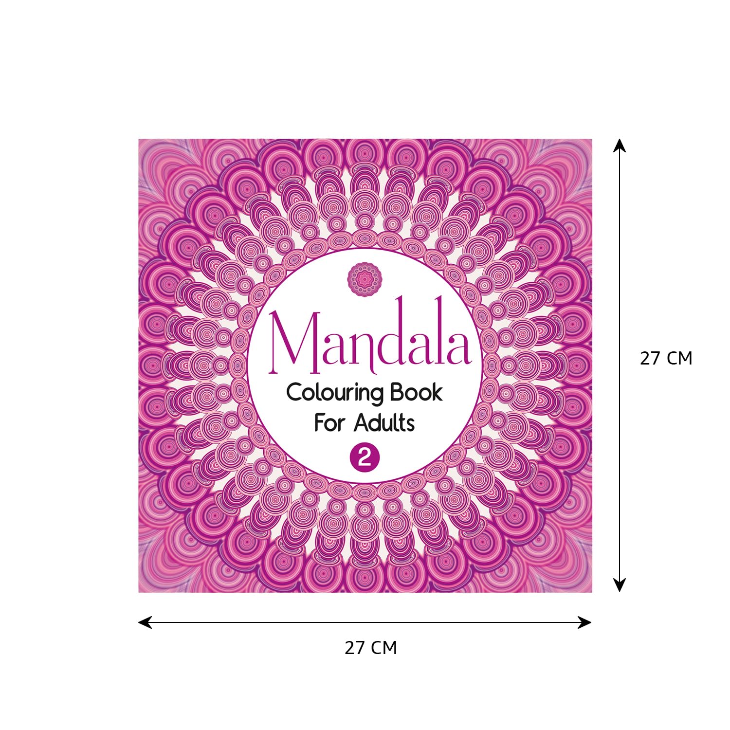 amazon basics Mandala Coloring Book for Adults | Relaxation and Creativity | Tear-Out Sheets Included (Lilac) - Image 6 thumbnail