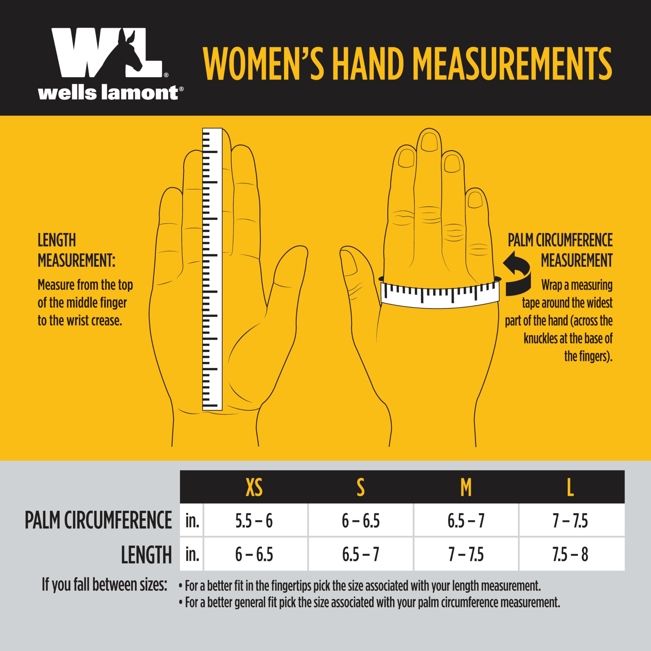 WELLS LAMONT HydraHyde Gants de travail et de jardinage hybrides en cuir résistant à l'eau avec paume pour femme, bleu, taille L 3250