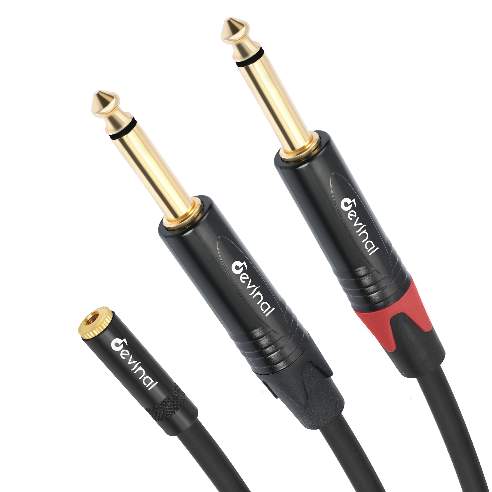 Devinal 3.5mm to Dual 1/4 Y Splitter Cable on Amazon Live