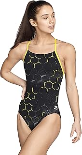 Traje de baño de una Pieza para Mujer de Carreras - The Fast Way Cross Back