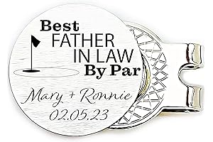 Best Father-in-Law By Par – Golf Ball Marker Gift for Father's Day