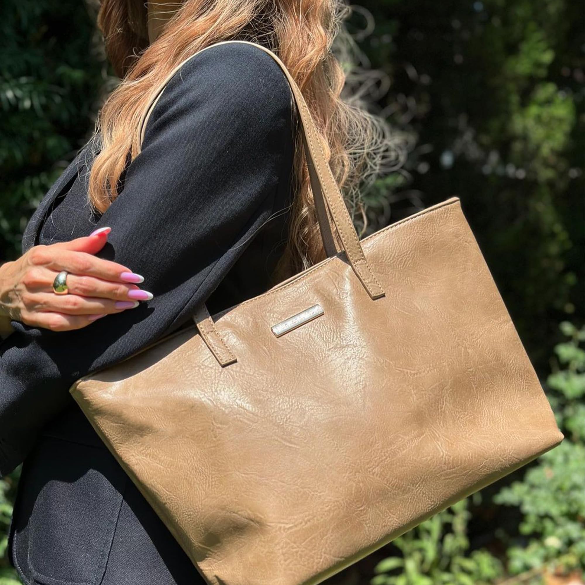 Montana West Large Tote Bag for Women Shoulder Purse for Work, Travel