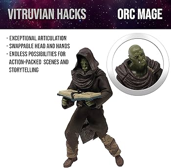 Amazon.com: Boss Fight Studio Vitruvian H.A.C.K.S. Darsalk Fantasy