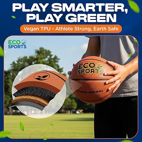 Miniatura 5 de Eco Sports Balones de baloncesto para interiores - Mejor para el planeta