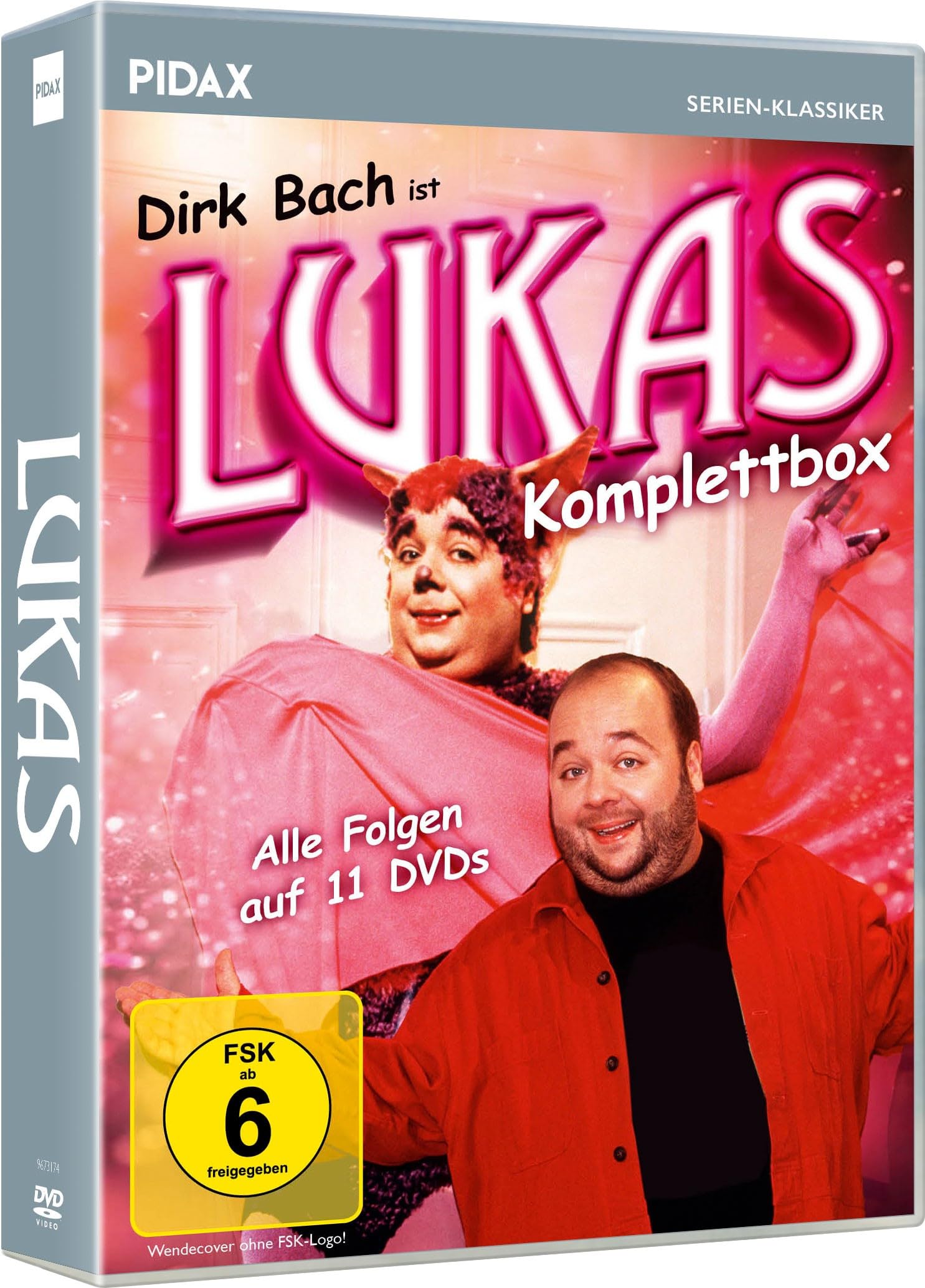 Lukas - Die deutsche Kult-Sitcom mit Dirk Bach erstmals in einer exklusiven Box! Das Serien Meisterwerk mit allen 64 Folgen - Herzerwärmende Comedy und Familienchaos!