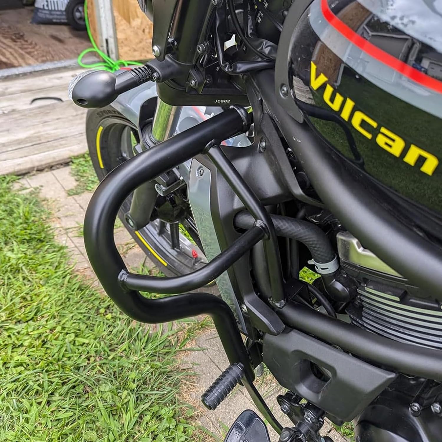 Motorcycle VN650 Engine Crash Bar Engine Guard Frame Sliders Bumper Highway Bars Falling Protector fit for Ka&wa&sa&ki Vulcan S EN650 Accessories 2015-2026 Engine Guard