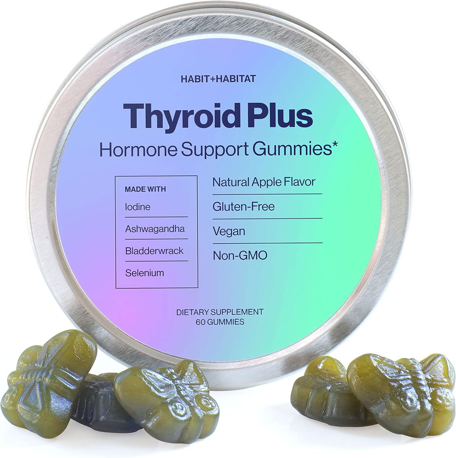 Habit Habitat Thyroid Plus Gummies Thyroid Support with