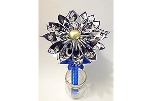 Doctor Who Inspired Bouquet, Home Decor, Geek Chic Unique Origami Ornaments