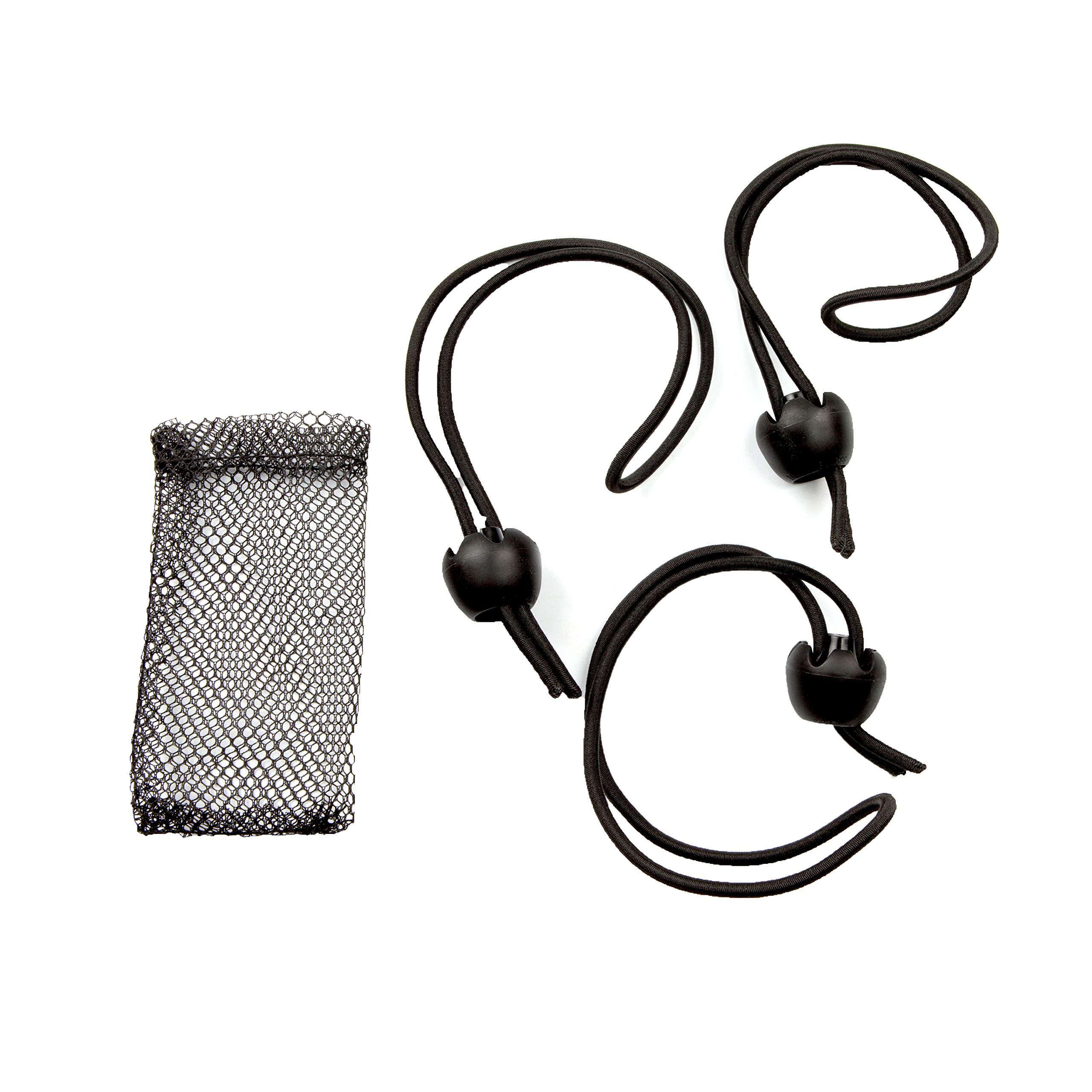 Whitecap JB-030716B Jaw Bungee Black Premium Shock Cord w/1
