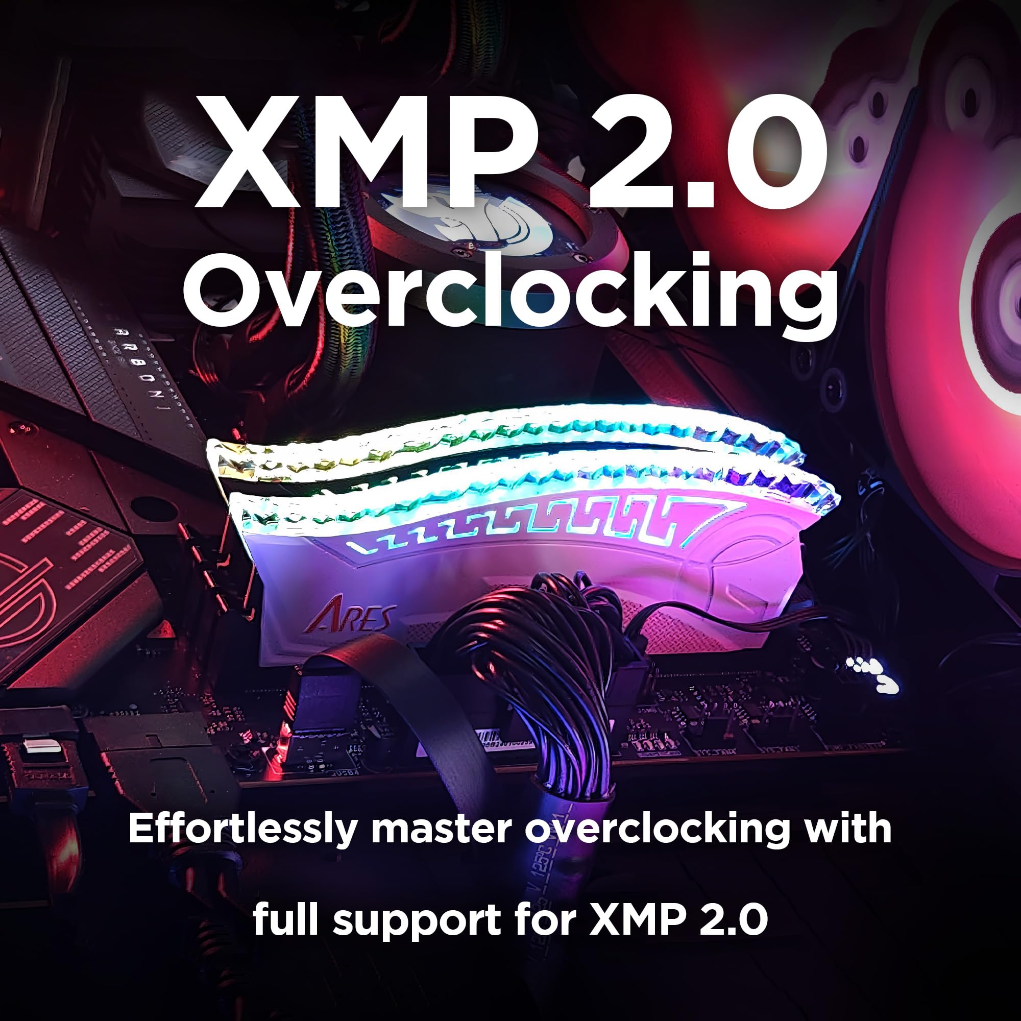 DATO ARES Armor Pro RGB Gaming DDR4 16GB (2x8GB) 3600MHz CL18 XMP