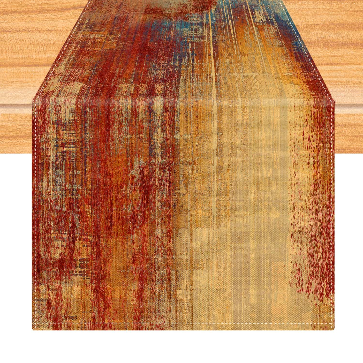 Jayusaror Tafelloper modern bruin tafelloper lente decoratie retro