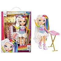 Rainbow High Junior High Rock Band - Amaya, Rainbow - Bambola Fashion di 23 cm con Tastiera