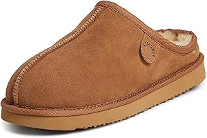 Men's Grafton Shearling Indoor/Outdoor Clog Slippers: The Epitome of Comfort and Versatility