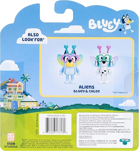 Miniatura 5 de BLUEY Figura S10 2Pk Aliens Chloe