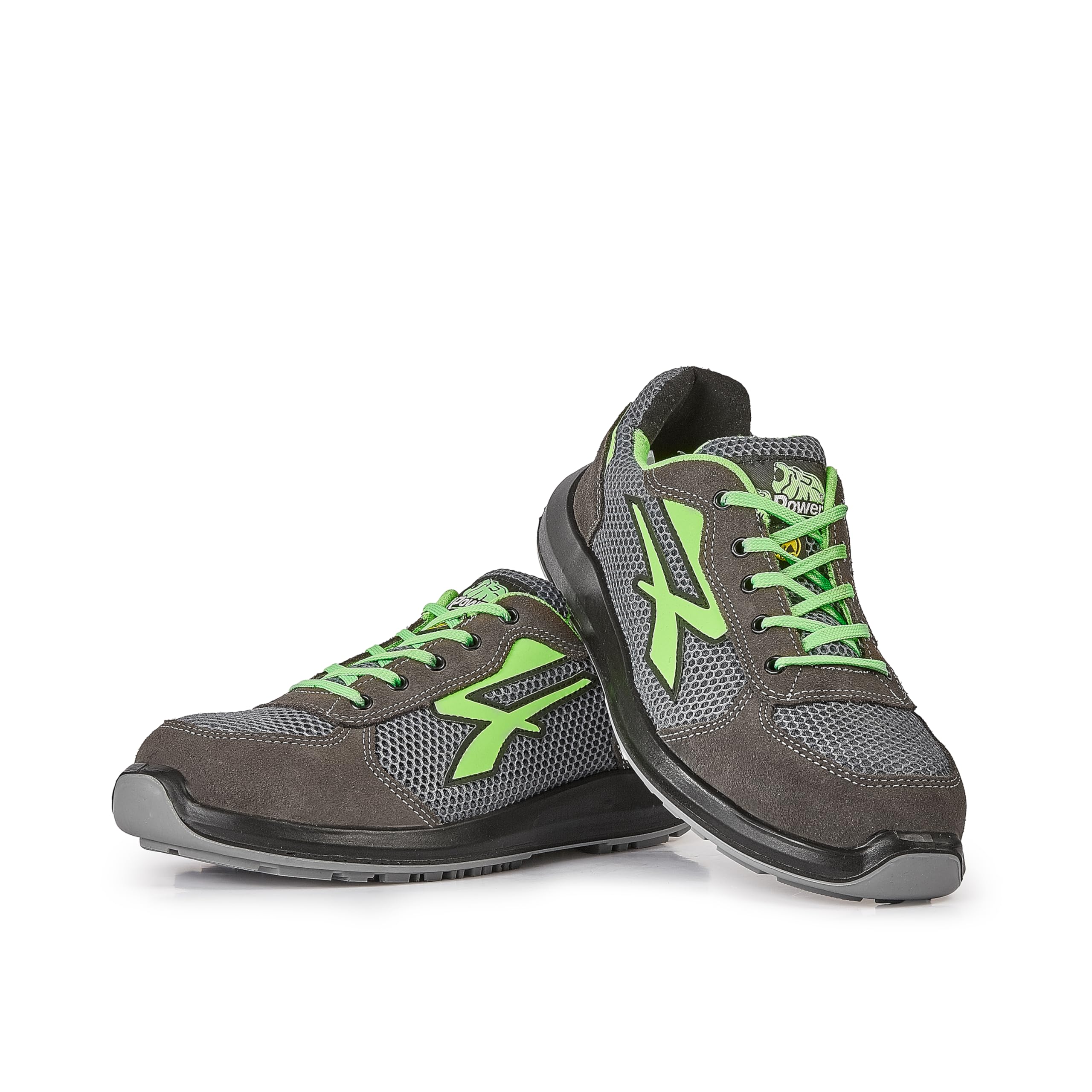 U-Power Don't Worry... BE Happy! Scarpe Antinfortunistiche da Lavoro,Scarpa Alta,MOD. Gemini ESD S1p SRC,Puntale Antiperforazione No Metal SafetywearUnisex - Adulto